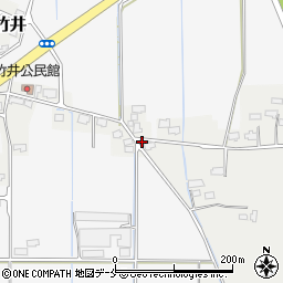 山形県米沢市竹井1061-3周辺の地図