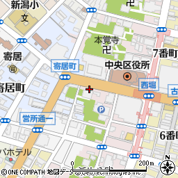 新潟美術学園周辺の地図