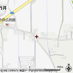 山形県米沢市竹井1061周辺の地図