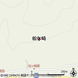新潟県佐渡市松ケ崎周辺の地図