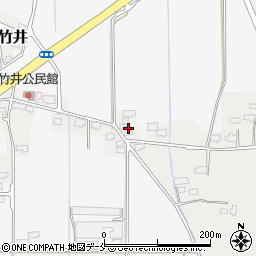 山形県米沢市竹井1061-5周辺の地図