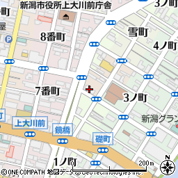 株式会社関東朝日広告社　新潟支店周辺の地図