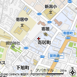 県議長公舎周辺の地図