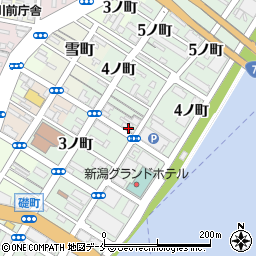 新潟県新潟市中央区下大川前通４ノ町2184周辺の地図