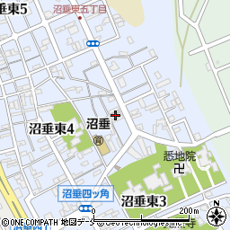 豊島ガラス店周辺の地図