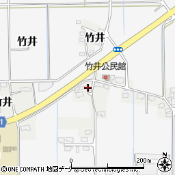 山形県米沢市竹井937-1周辺の地図