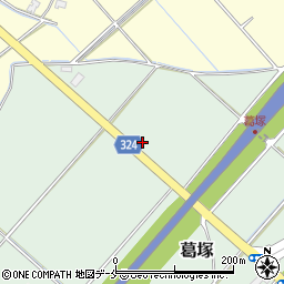 新潟県新潟市北区葛塚1108周辺の地図