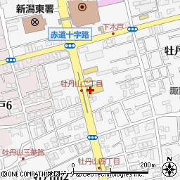 ホダカ　新潟東店周辺の地図