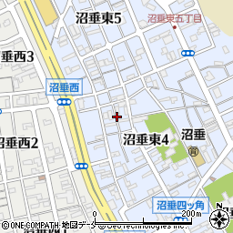 緑和園周辺の地図