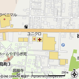 やまや米沢店周辺の地図