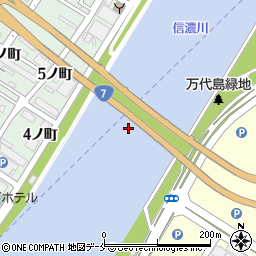 柳都大橋周辺の地図