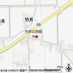 山形県米沢市竹井959-3周辺の地図