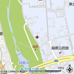 陸上運送米沢営業所周辺の地図
