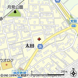 ファミリーマート豊栄太田店周辺の地図