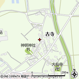 古寺公会堂周辺の地図