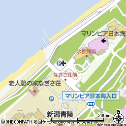 新潟県新潟市中央区窪田町周辺の地図