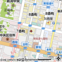 ドトールコーヒーショップ 新潟古町通り七番町店周辺の地図