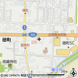 和以美株式会社米沢営業所周辺の地図