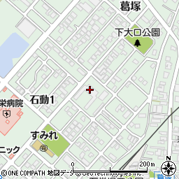 新潟県若草寮周辺の地図