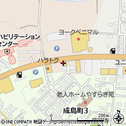 すし海道　米沢店周辺の地図