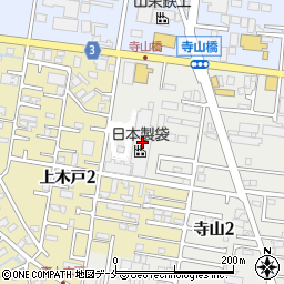 日本製袋新潟新潟工場周辺の地図