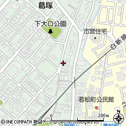 新潟県新潟市北区葛塚3096周辺の地図