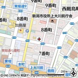 株式会社第四北越銀行　健康保険組合診療所周辺の地図