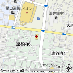 かっぱ寿司逢谷内店周辺の地図
