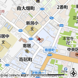 新潟中央警察署周辺の地図
