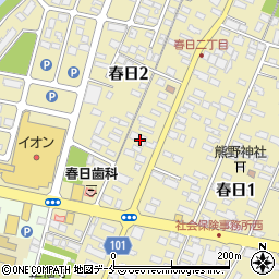 相田醸造店周辺の地図
