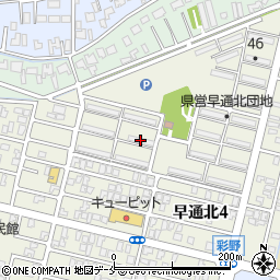 県営住宅早通団地第３３号棟周辺の地図