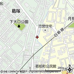 新潟県新潟市北区葛塚3490周辺の地図