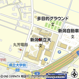 新潟県立大学　生活協同組合周辺の地図