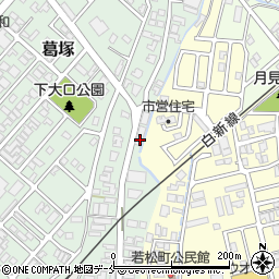新潟県新潟市北区葛塚3491周辺の地図