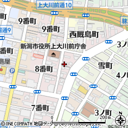新潟県新潟市中央区南多門町2306周辺の地図