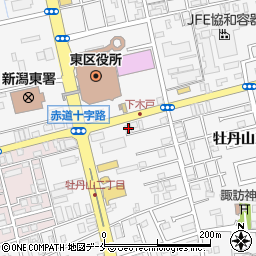 読売センター　新潟木戸周辺の地図
