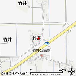 山形県米沢市竹井951-8周辺の地図