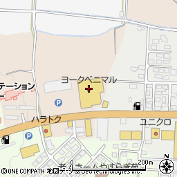 ヨークタウン成島周辺の地図