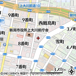 新潟県新潟市中央区南多門町2308周辺の地図