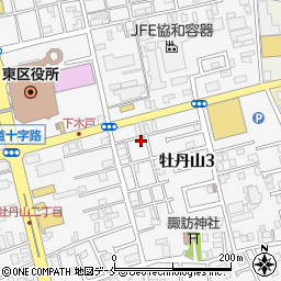 新潟県新潟市東区牡丹山3丁目10 16の地図 住所一覧検索 地図マピオン