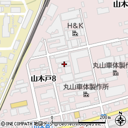 富井工業所第二工場周辺の地図