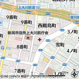 坂井漬物商店周辺の地図