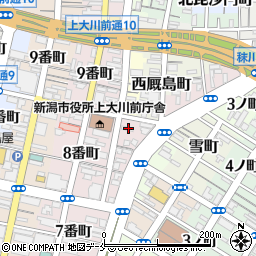 新潟県新潟市中央区南多門町2309周辺の地図