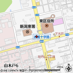 株式会社山崎塗装店新潟支店周辺の地図