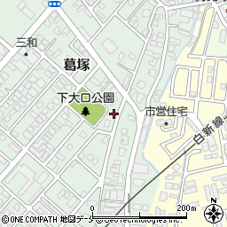 新潟県新潟市北区葛塚4521周辺の地図