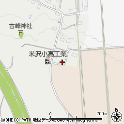 山形県米沢市竹井2355-2周辺の地図