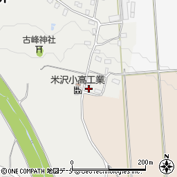山形県米沢市竹井2356-3周辺の地図