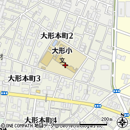 新潟市立大形小学校周辺の地図