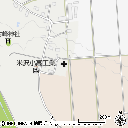 山形県米沢市竹井2375周辺の地図