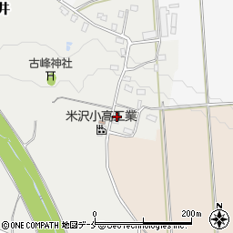 山形県米沢市竹井2358-1周辺の地図